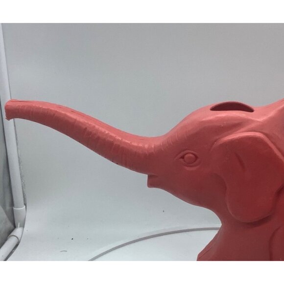 Vtg Union Products 1996 Pink Elephant Watering Can Garden Decor Durable 8.5"x14" - Picture 3 of 8